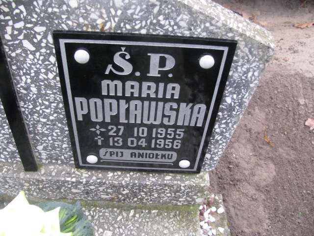 Maria Popławska  1955 Brody - Grobonet - Wyszukiwarka osób pochowanych