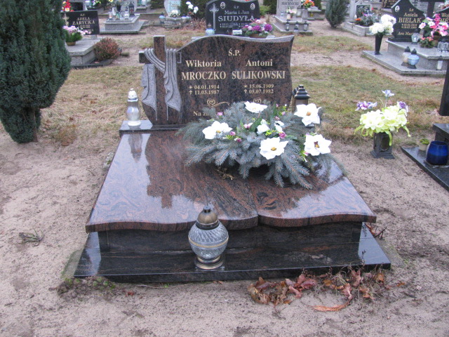 Grób Wiktoria Mroczko