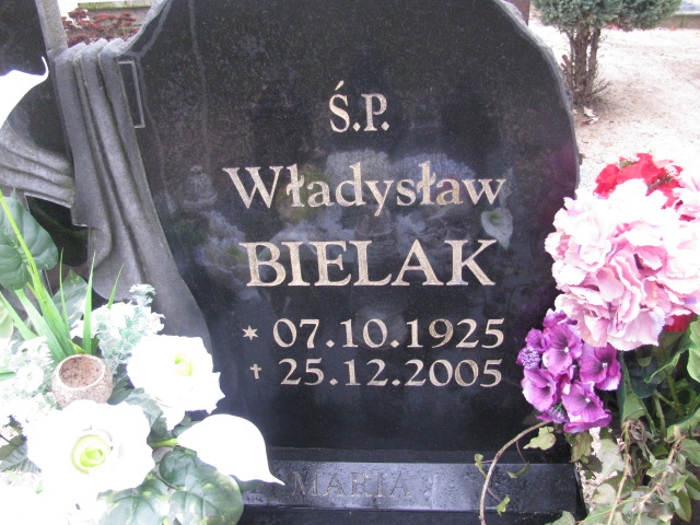 Władysław Bielak 1925 Brody - Grobonet - Wyszukiwarka osób pochowanych