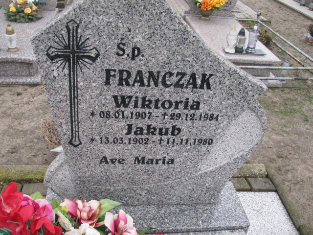 Jakub Franczak 1902 Brody - Grobonet - Wyszukiwarka osób pochowanych