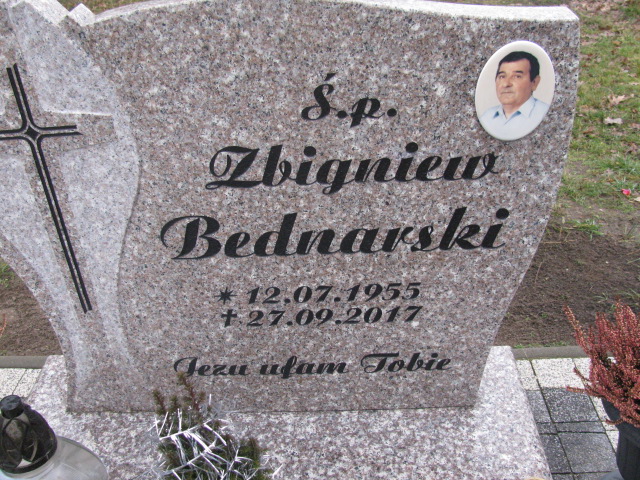 Zbigniew Bednarski 1955 Brody - Grobonet - Wyszukiwarka osób pochowanych
