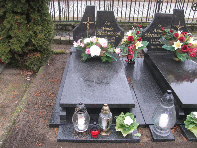 Grób Wanda  Macioszczyk