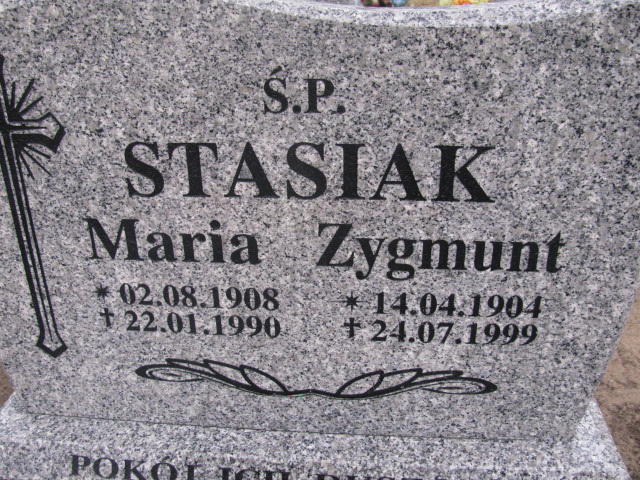 Maria Stasiak 1908 Brody - Grobonet - Wyszukiwarka osób pochowanych