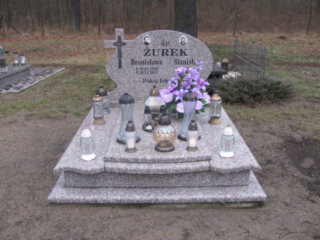 Grób Bronisława Żurek